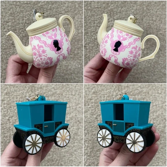 Bath & Body Works Bridgerton Tea Pot + Fancy Carriage PocketBac Holder - Picture 13 of 16